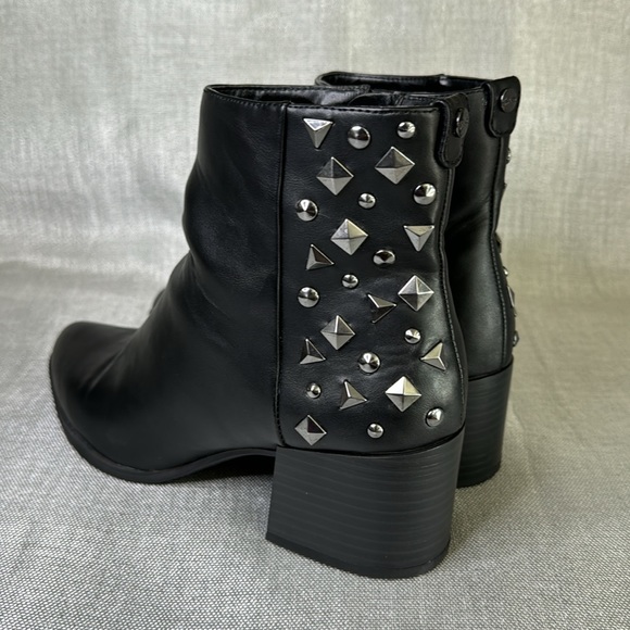 JAIMEE, BLACK MID BOOTS SIZE 81/2 USED IN VERY GOOD CONDITION. - Picture 8 of 11